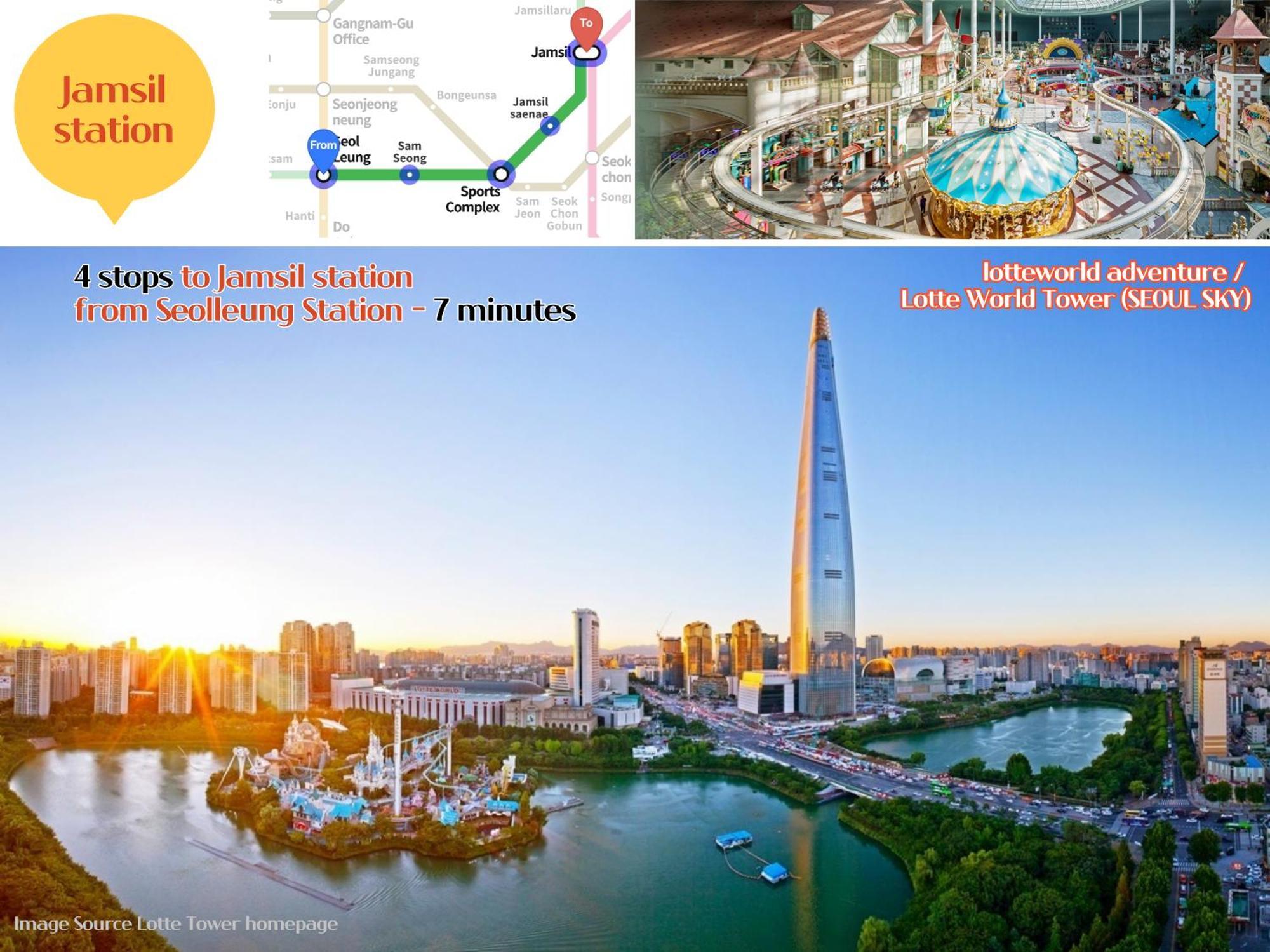 Cozy Gangnam Style Trip, 3min To Subway, Calm & Chic