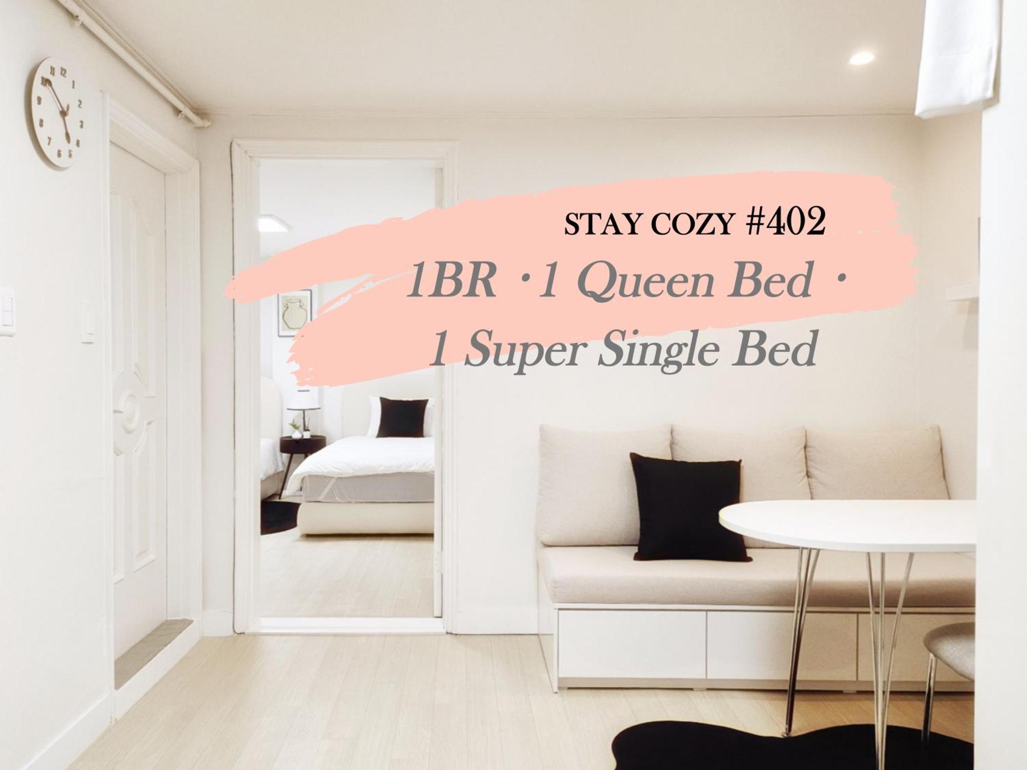 Cozy Gangnam Style Trip, 3min To Subway, Calm & Chic *